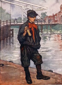 Amsterdam Street: Poika läppäreillä, 1904